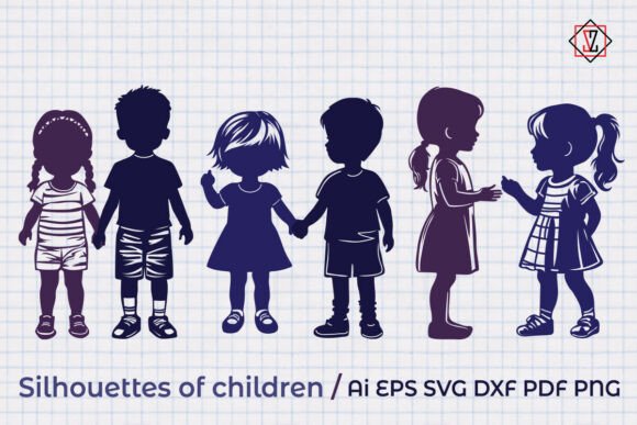 Children’s Silhouettes SVG