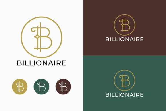 Elegant and Luxurious Letter B Logo Graphics
