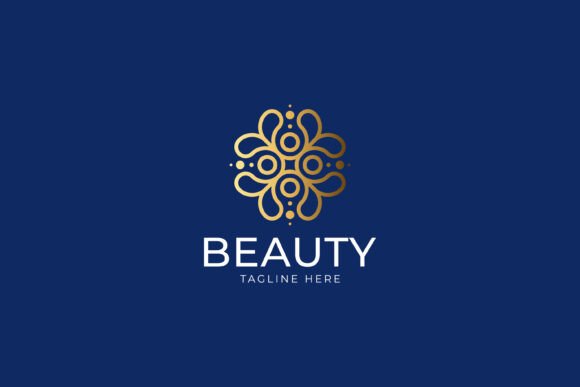 Elegant and Modern Flower Logo Graphics